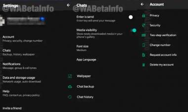 WhatsApp Dark Mode revealed in Android Beta